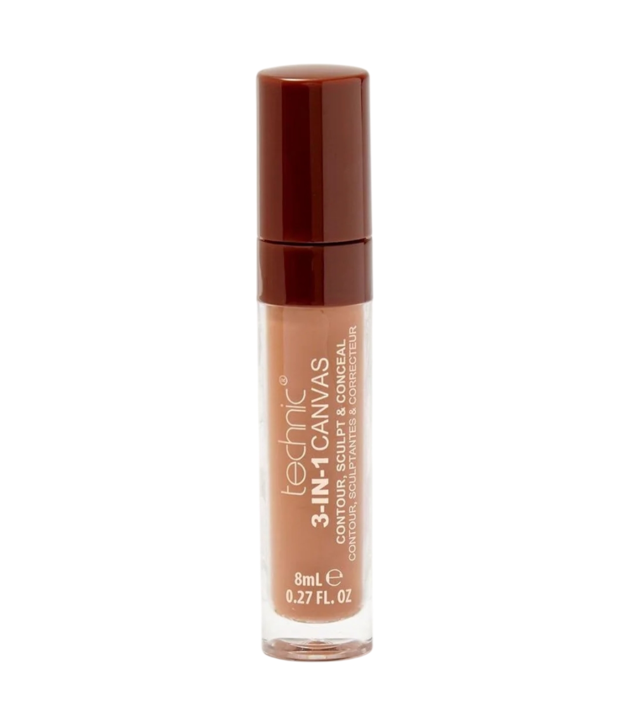 Technic Cosmetics - Corretor fluido 3-IN-1 Canvas - Chestnut
