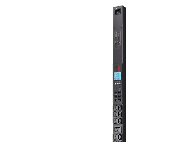 APC Metered Rack PDU - Strømfordelingsenhed (rackversion) - AC 200/208/230 V - RS-232 - input: IEC 60320 C20 - output-stikforbindelser: 20 (power IEC 60320 C13, IEC 60320 C19) - sort - for P/N: AR3106SP, SMX1000C, SMX1500RM2UC, SMX1500RM2UCNC, SMX750
