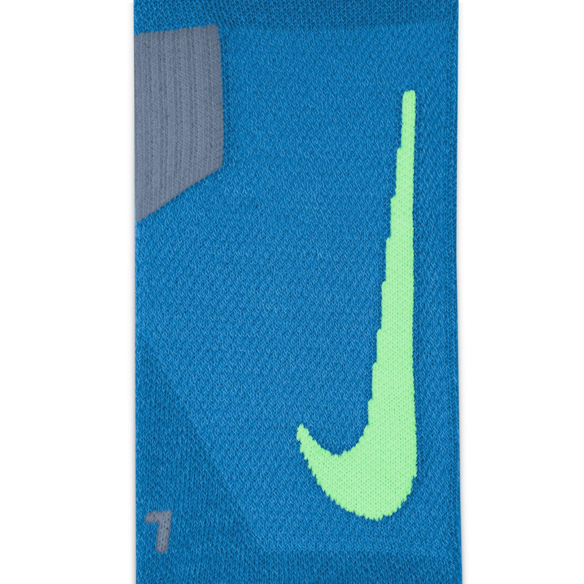Nike Multiplier Running No Show Socks (2 Pairs)