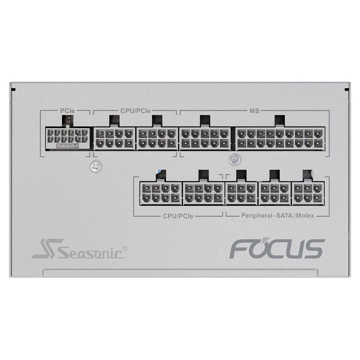 Seasonic FOCUS GX-850 ATX 3 (2024) - Blanc