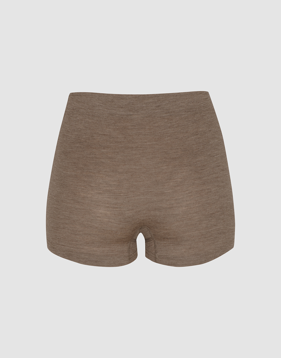 Minishorts van merinowol voor dames in Zwart