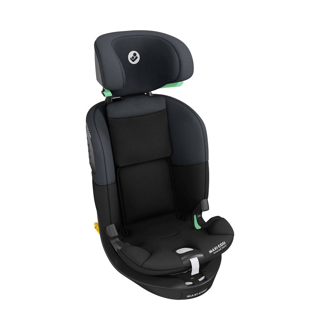 Groeit met het kind mee, is veilig en comfortabelEmerald 360 S Tonal Black