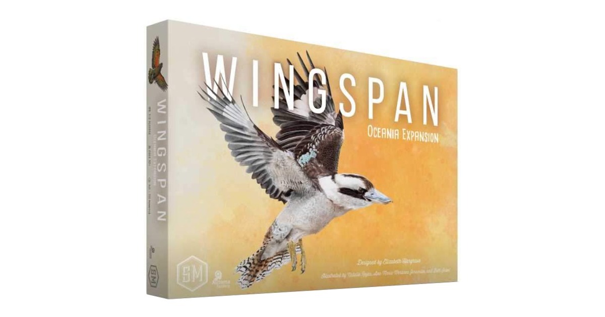 AsmodeeWingspan Oceania expansion Bordspel  (Engels, Uitbreiding, 1 - 5 spelers, 40 - 70 minuten, Vanaf 10 jaar)