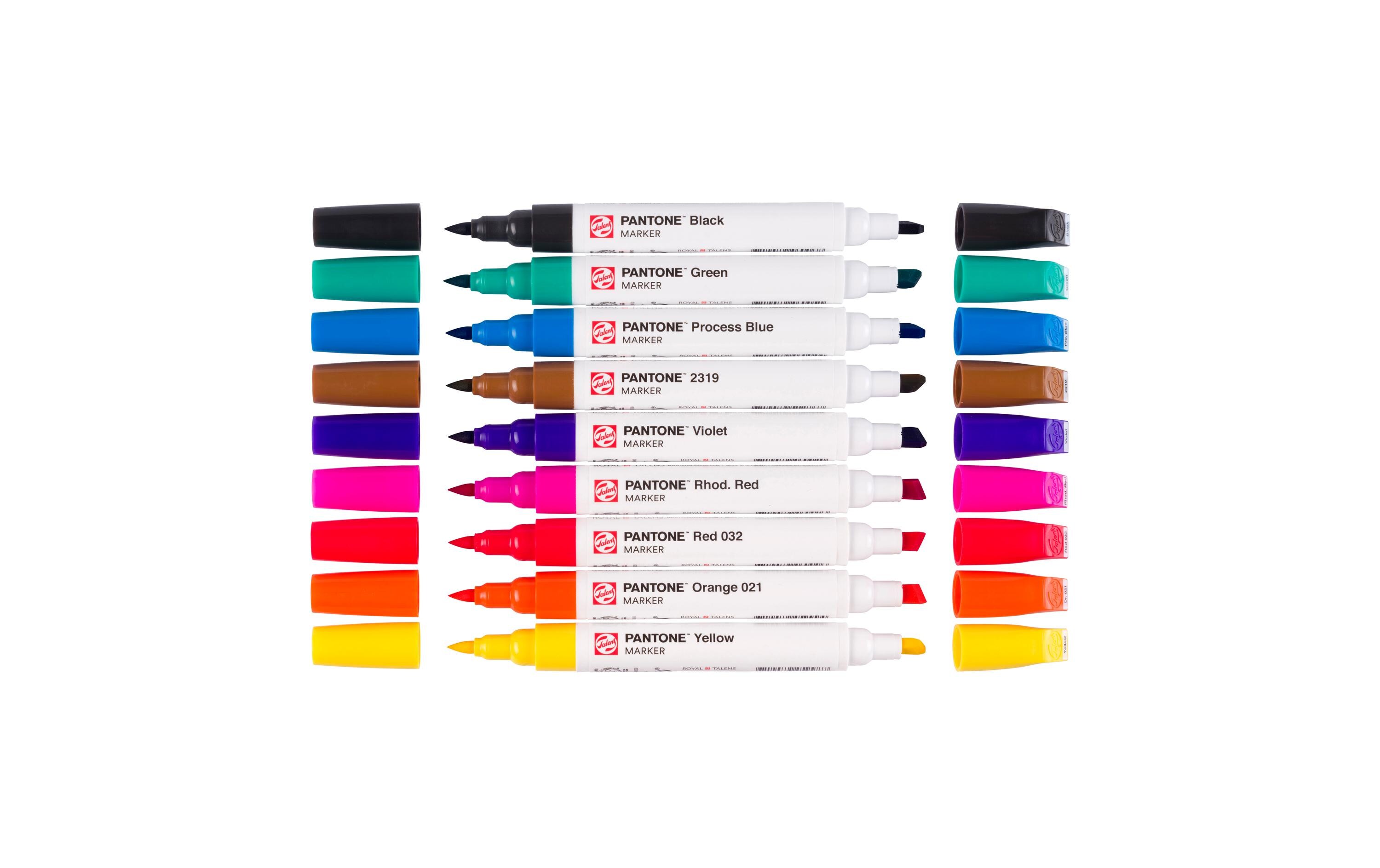Pantone Marker Set 9x PrimaryWasserbasierte Marker