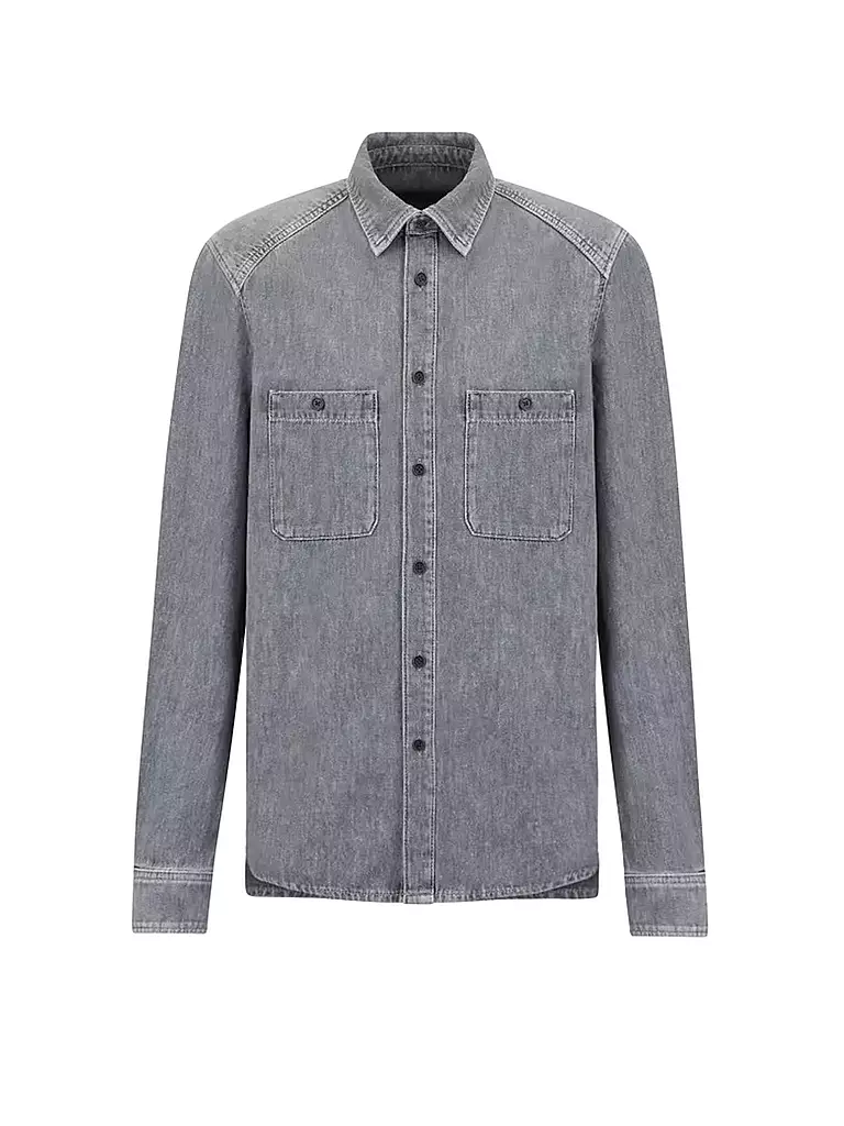 DRYKORN Jeanshemd NOWEN 10 grau