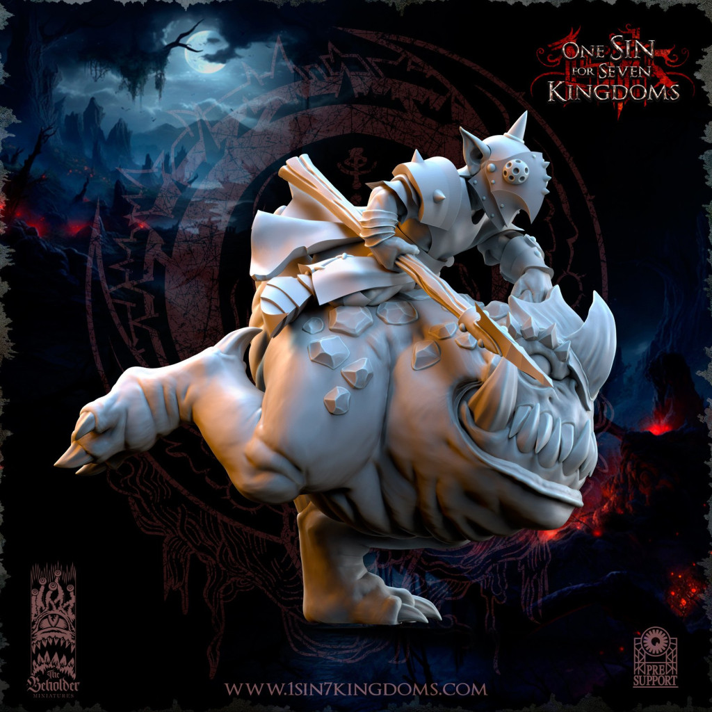 The Beholder Miniatures - Gobelins - Chevaliers
