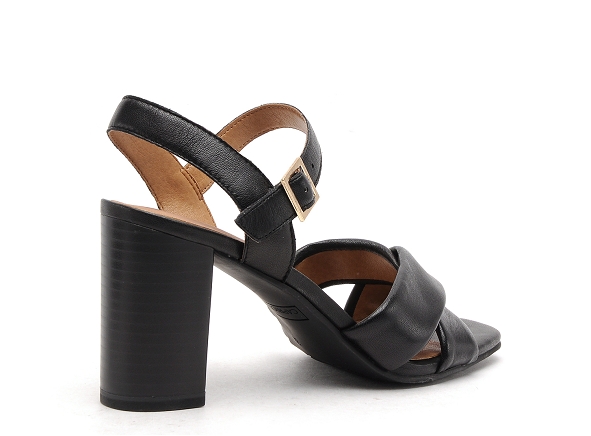 Caprice nu pieds talons femme 28302 noir