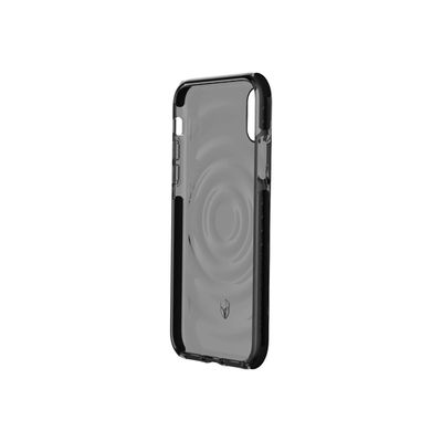 Force Case Urban - Coque de protection pour iPhone X/XS - transparent/gris foncé