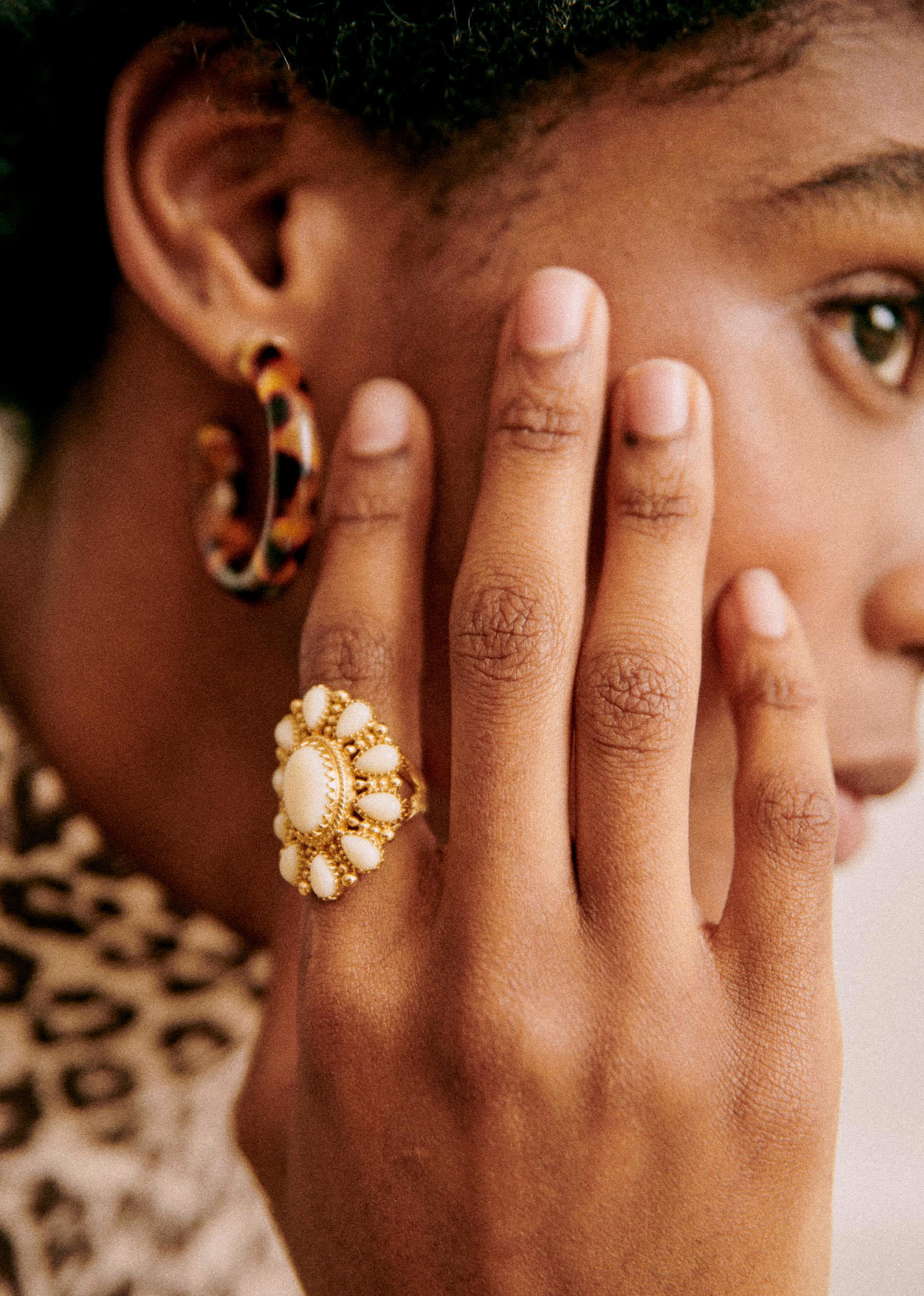 Bague Taylor - Ecru - E-SHOP/BIJOUX Bracelets & Bagues 5905870