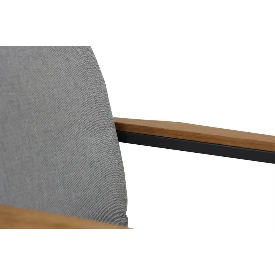 Tuinset 4 personen 85 cm Aluminium/rope Grijs Coco Ralph/Venustas