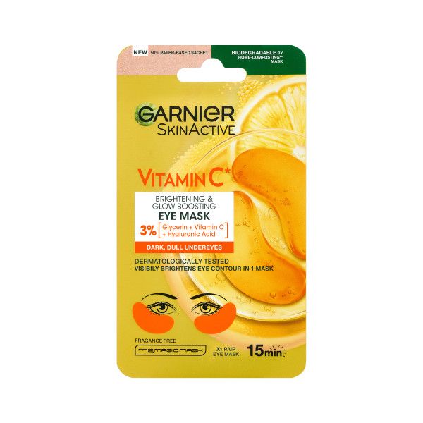 SkinActive Vitamin C Brightening & Glow Boosting Eye Sheet M