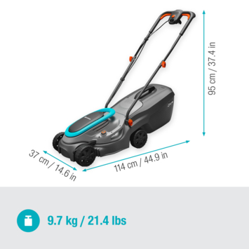 Gardena elektrische grasmaaier Powermax 32/1200 G2 32cm 1200W