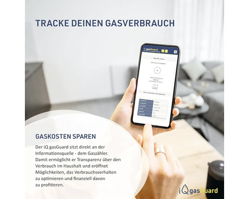 iQ gasGuard - Smart Home Retrofit voor gasmeters