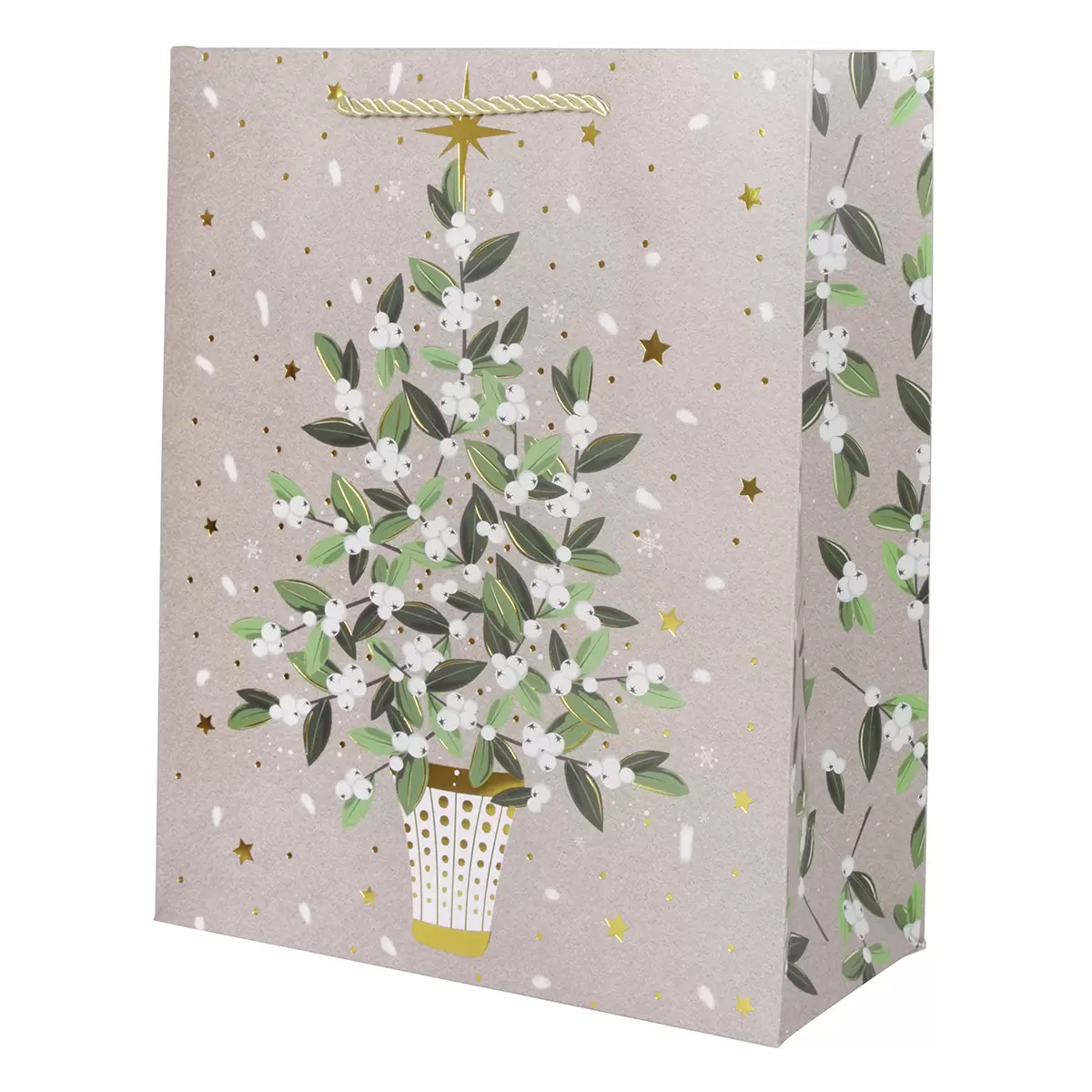 Geschenktüte Medium Modern Christmas Bunt