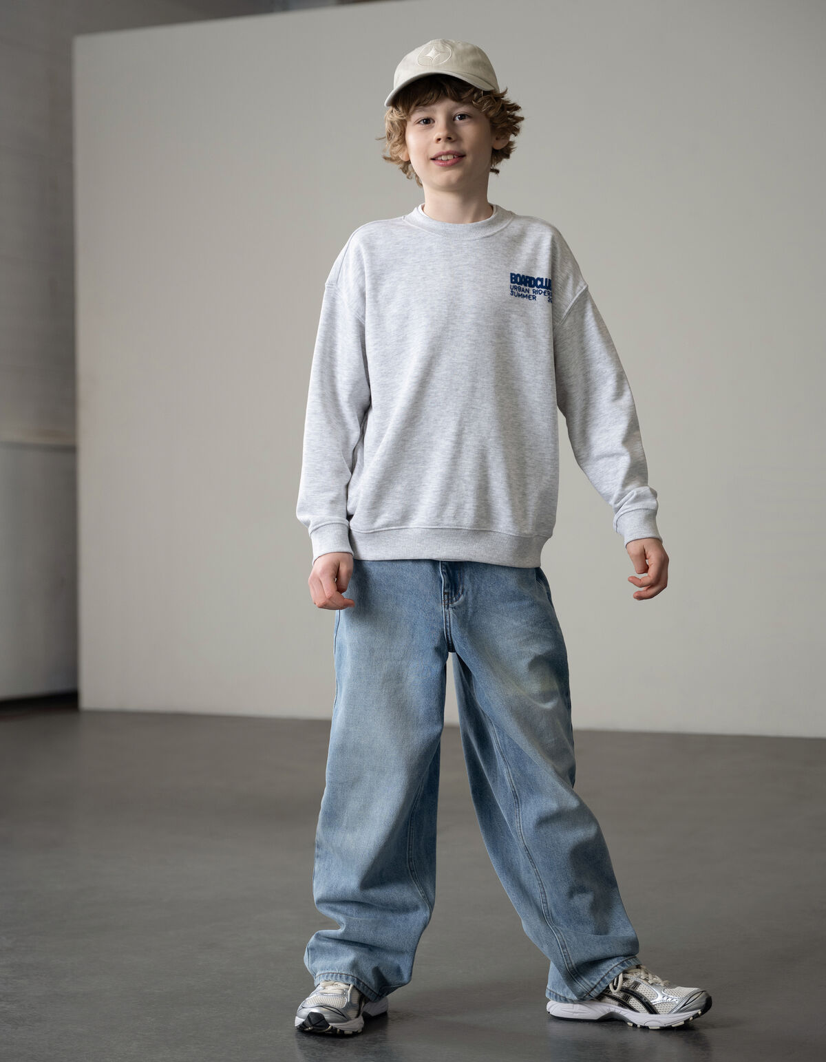 Ultra Baggy Fit Jeans Mediumstone