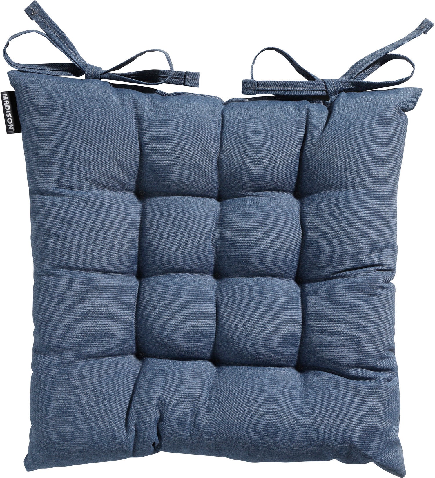 Madison Toscane bistrokussen Panama 46 x 46 cm saffier blauw