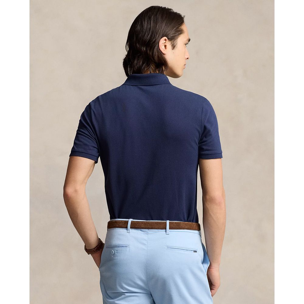 Tailored Fit Pique Navy