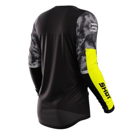 Maillot cross Shot CONTACT - PATROL 2023 - Noir / Jaune