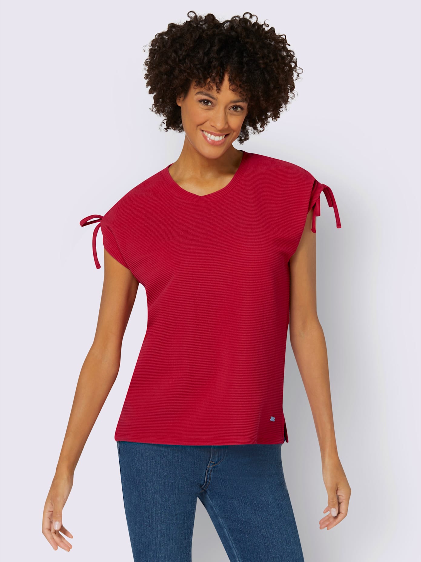 T-shirt tombé fluide