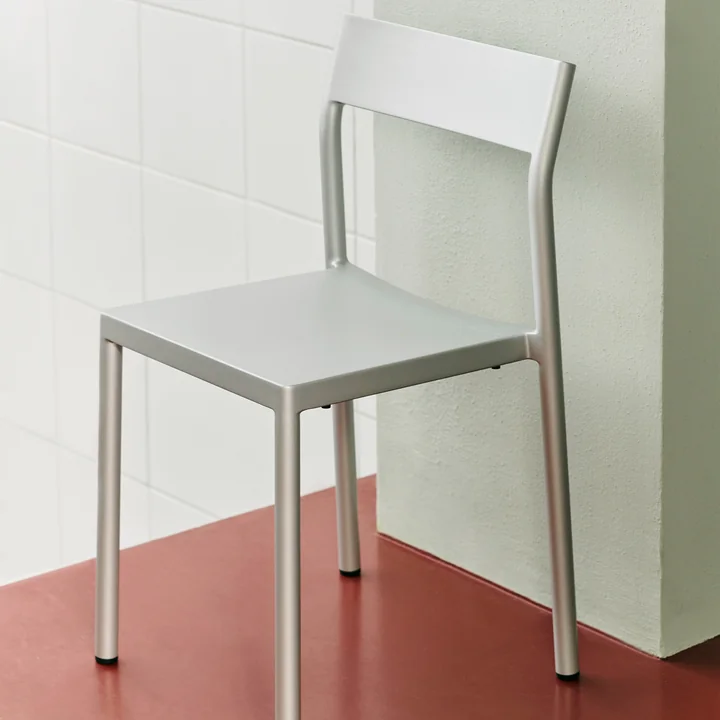 HAY - Type Stuhl, silbergrau
