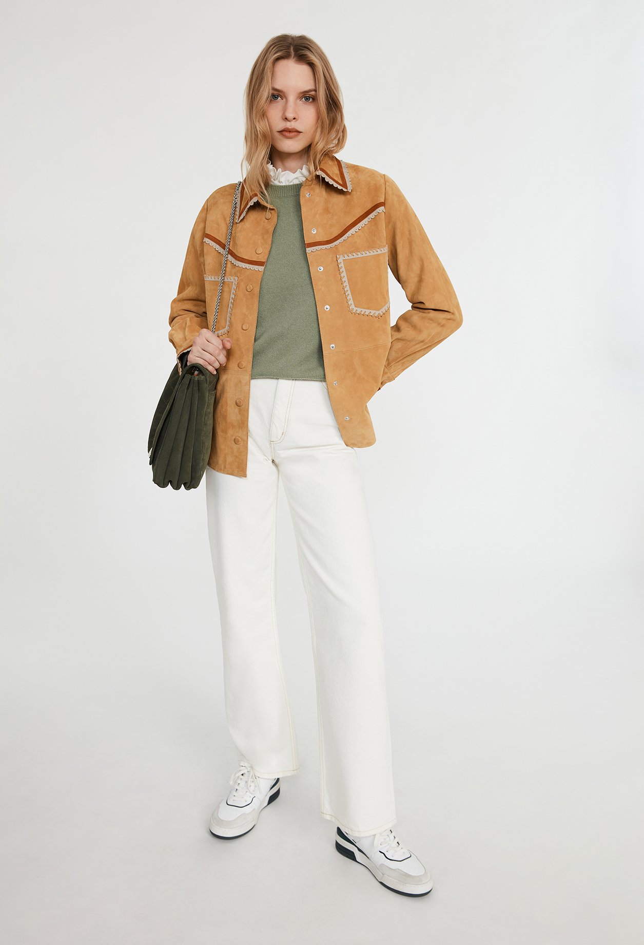 Surchemise suede