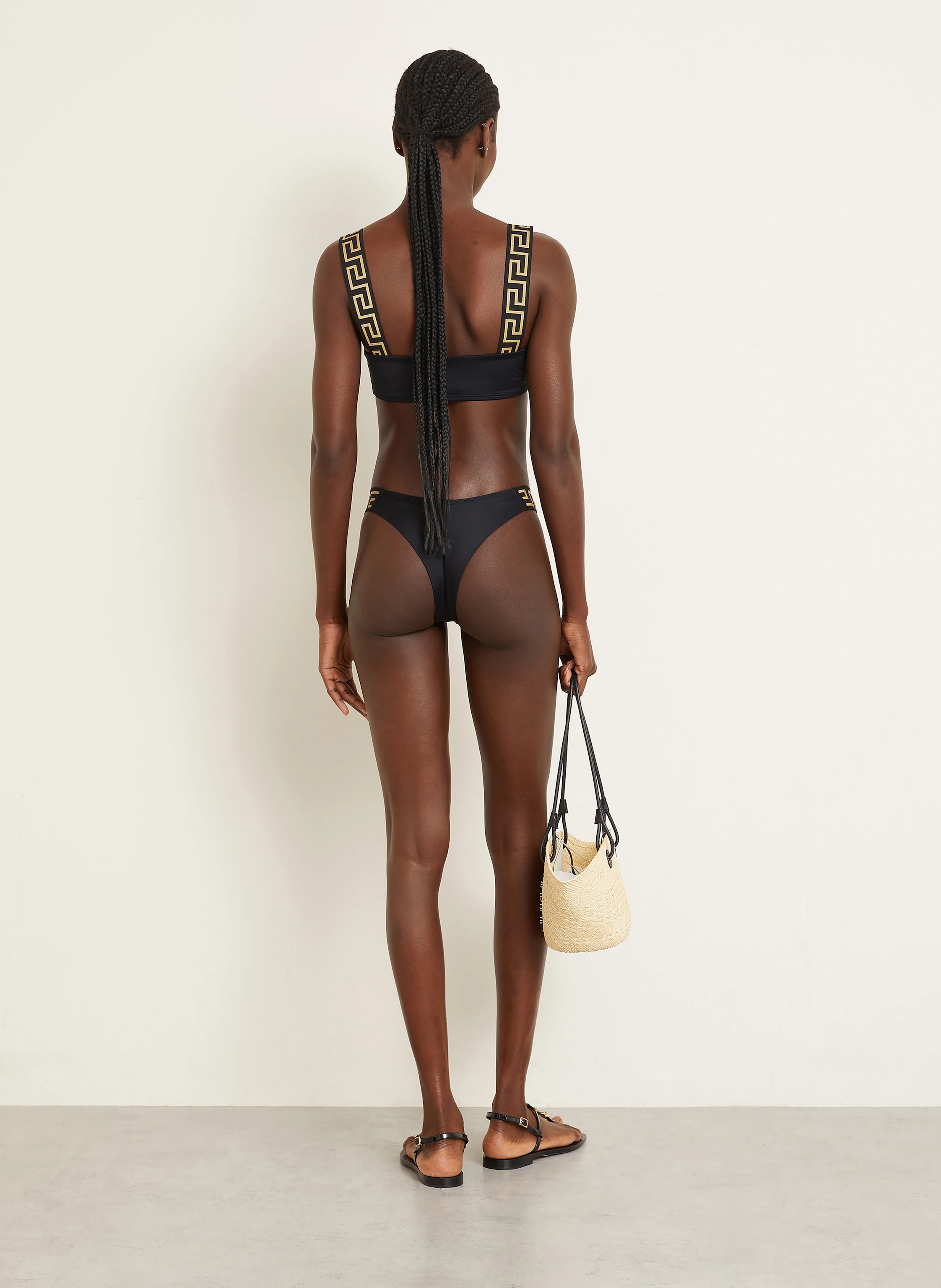 VERSACE Bustier-Bikini-Top