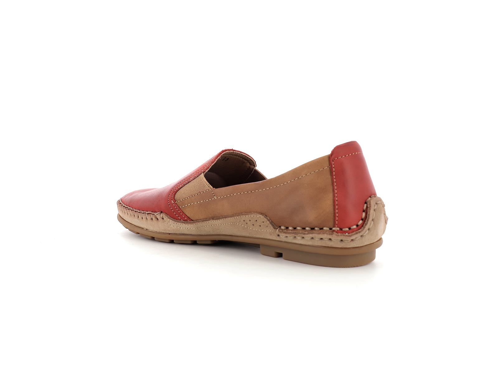 Fluchos-F1178 Cuir Rouge Camel
