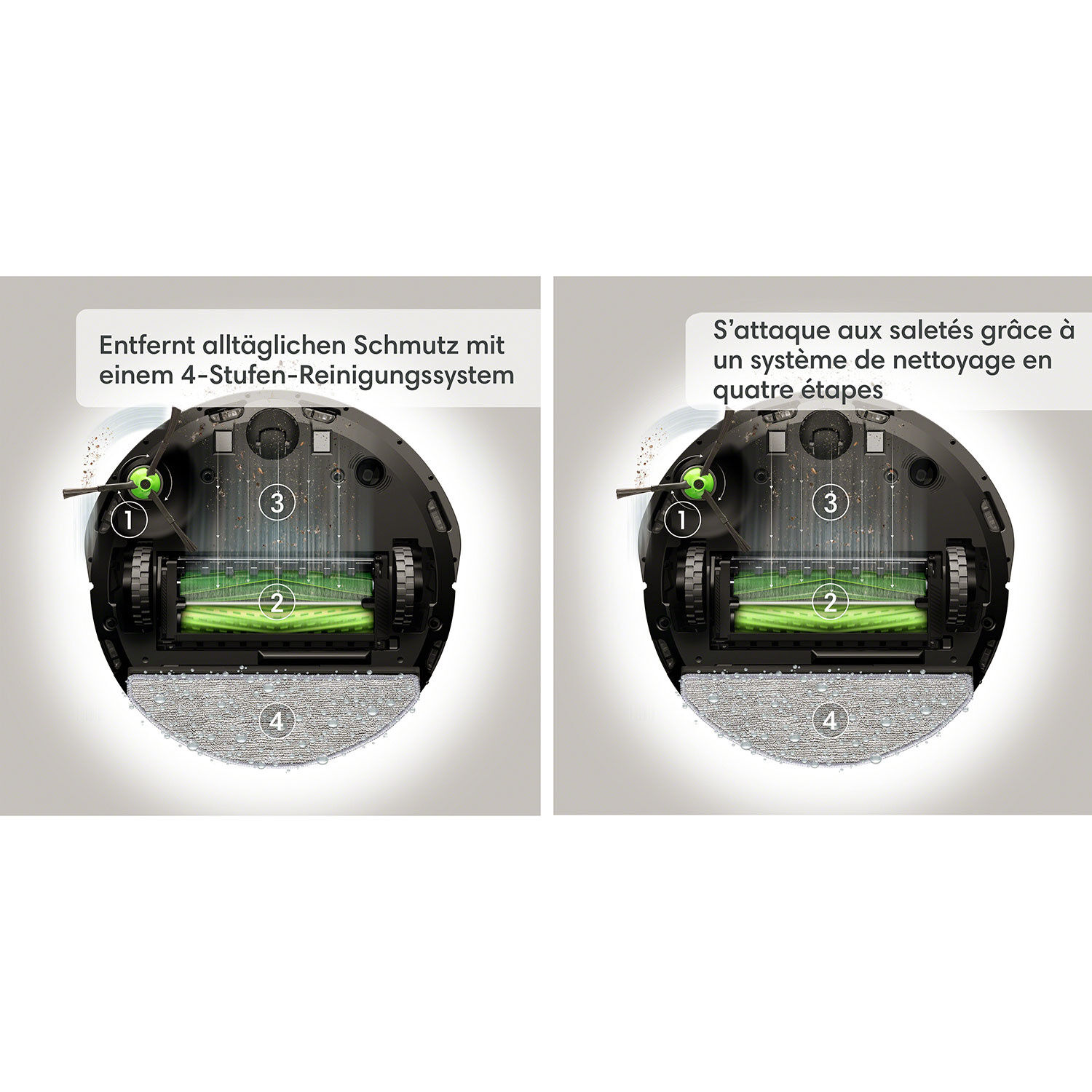 iRobot Saug- und Wischroboter Roomba Combo j5+
