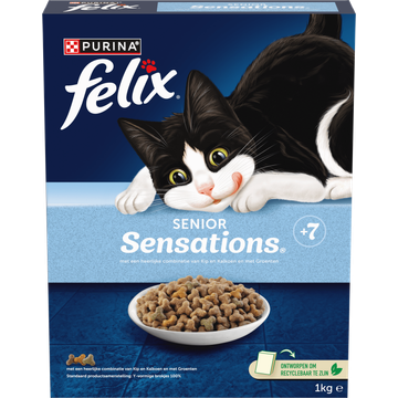 Felix Senior Sensations +7 Diervoeder 1 kg