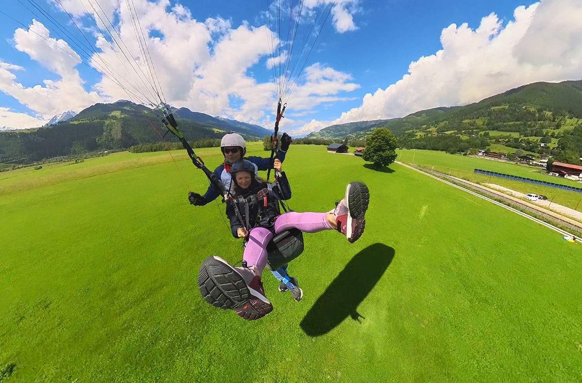 Gleitschirmtandemflug Kaprun