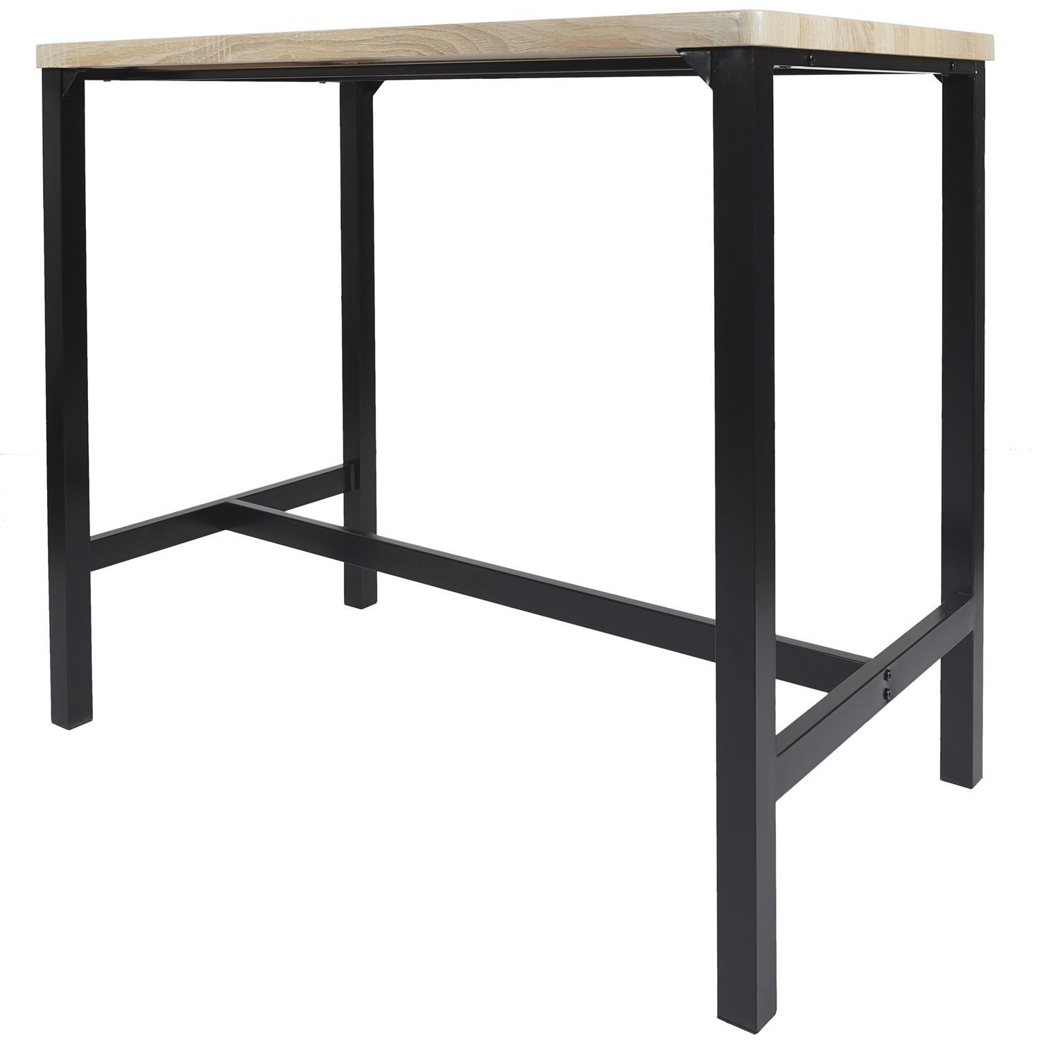 LOKA TABLE MANGE DEBOUT ET 4 TABOURETS