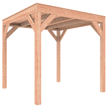 Overkapping Douglas 255x255cm