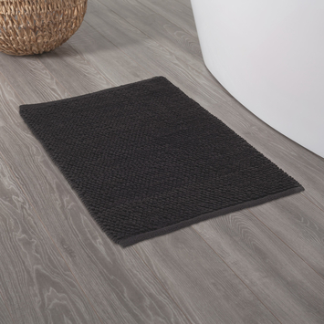 Sealskin badmat delhi 60x90cm donkergrijs