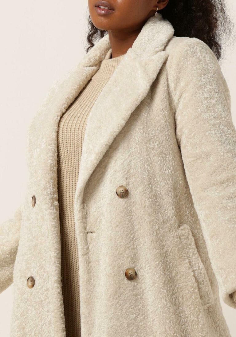SILVIAN HEACH creme silvian heach mantel long coat portland