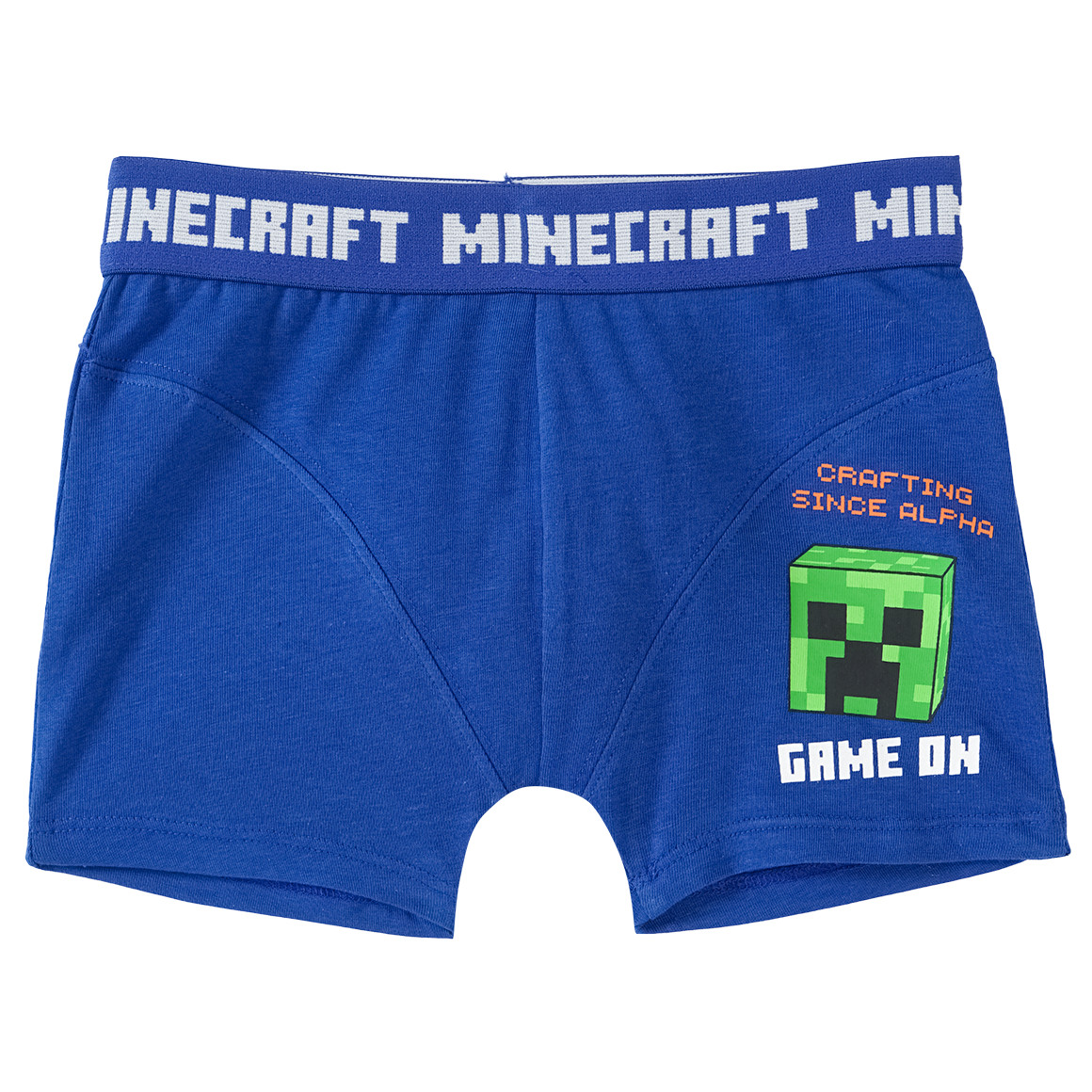 Topolino 2 Minecraft Boxer im Set blau / schwarz