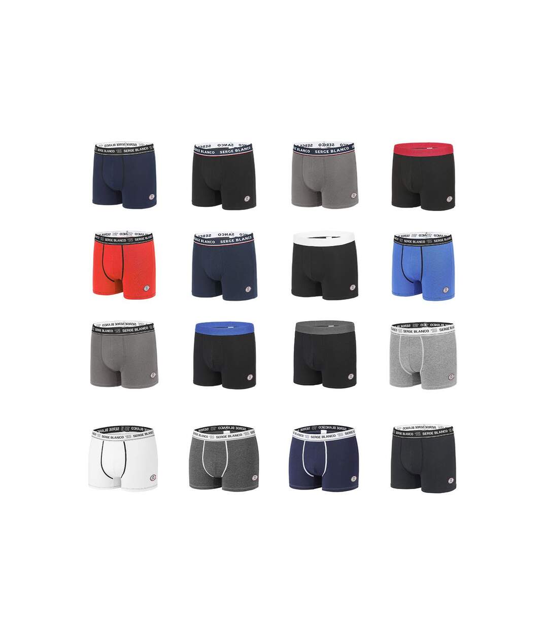 Pack Surprise Boxer Homme Aléatoire (Lot de 6), Caleçon Homme Coton