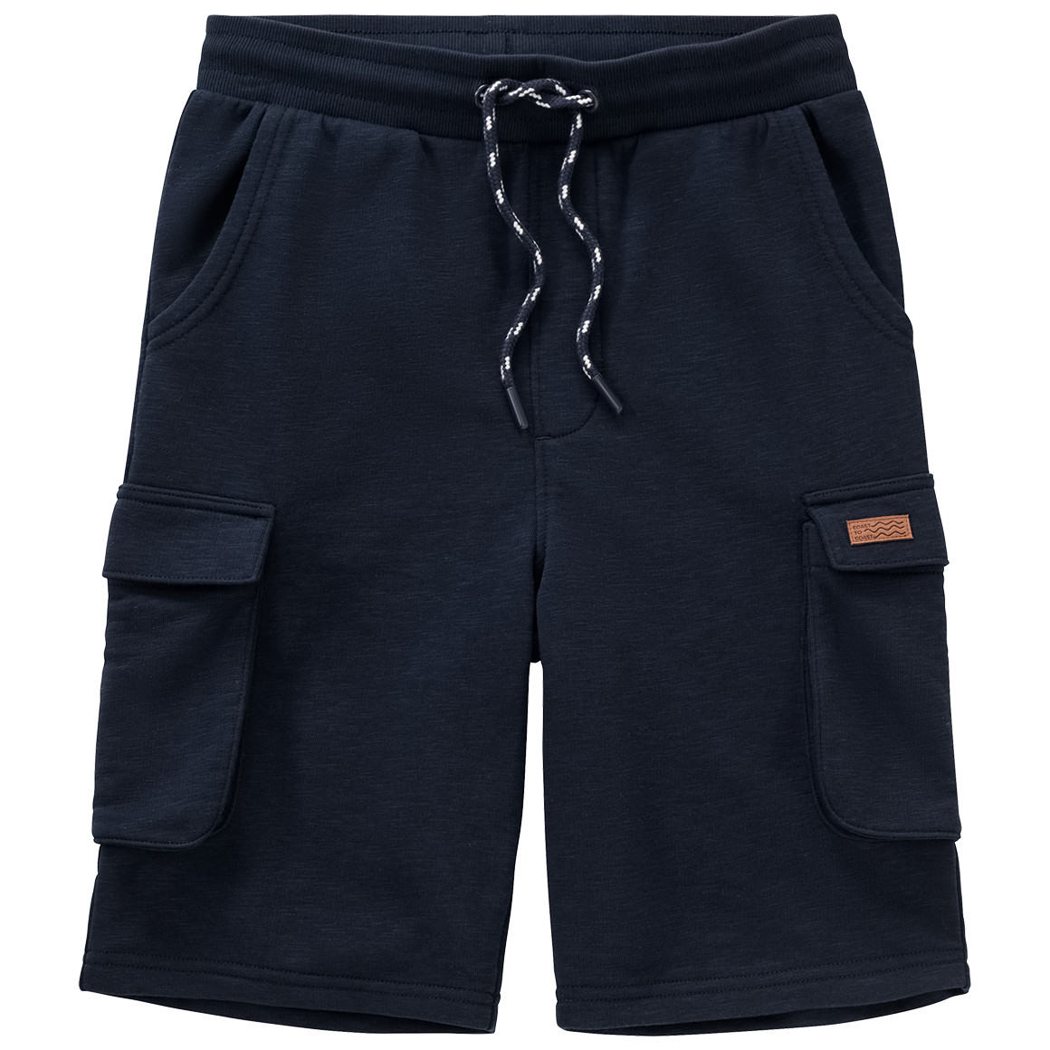 Yigga Jungen Joggingshorts mit Rippbund dunkelblau