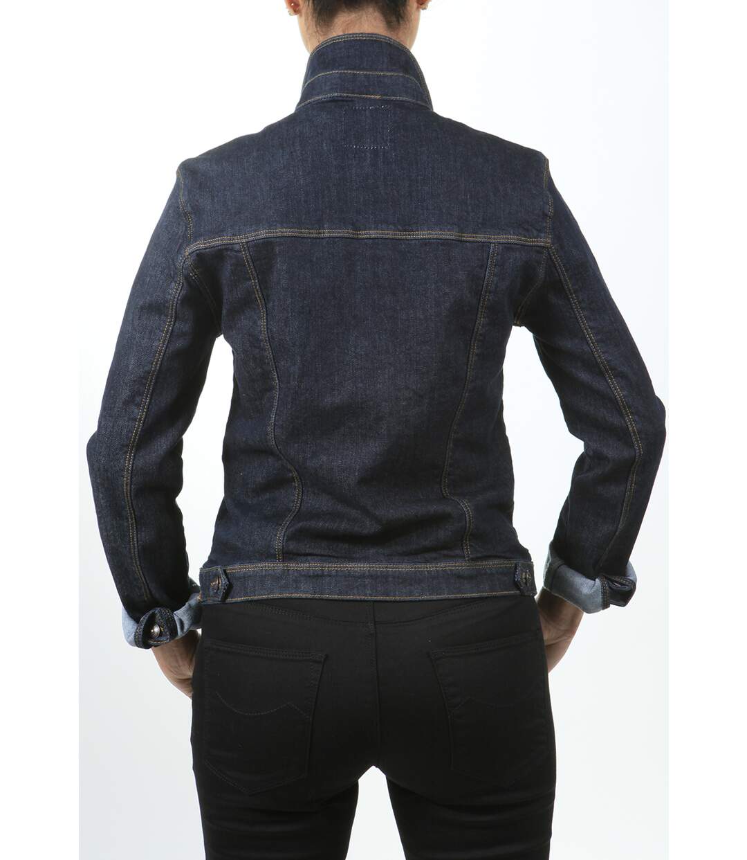 Veste en jeans stretch coupe ajustée ERA BLEU