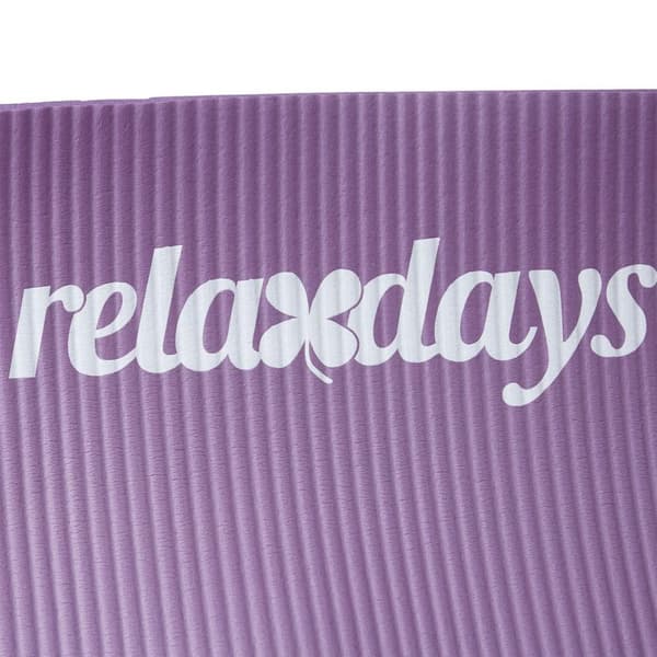 Yogamatte 1 cm tykk ensfarget