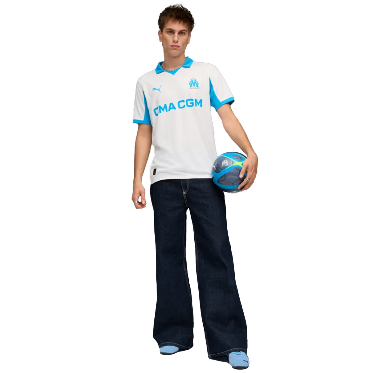 Camisola Puma Olympique Marselha Primeiro Equipamento 2025-2026