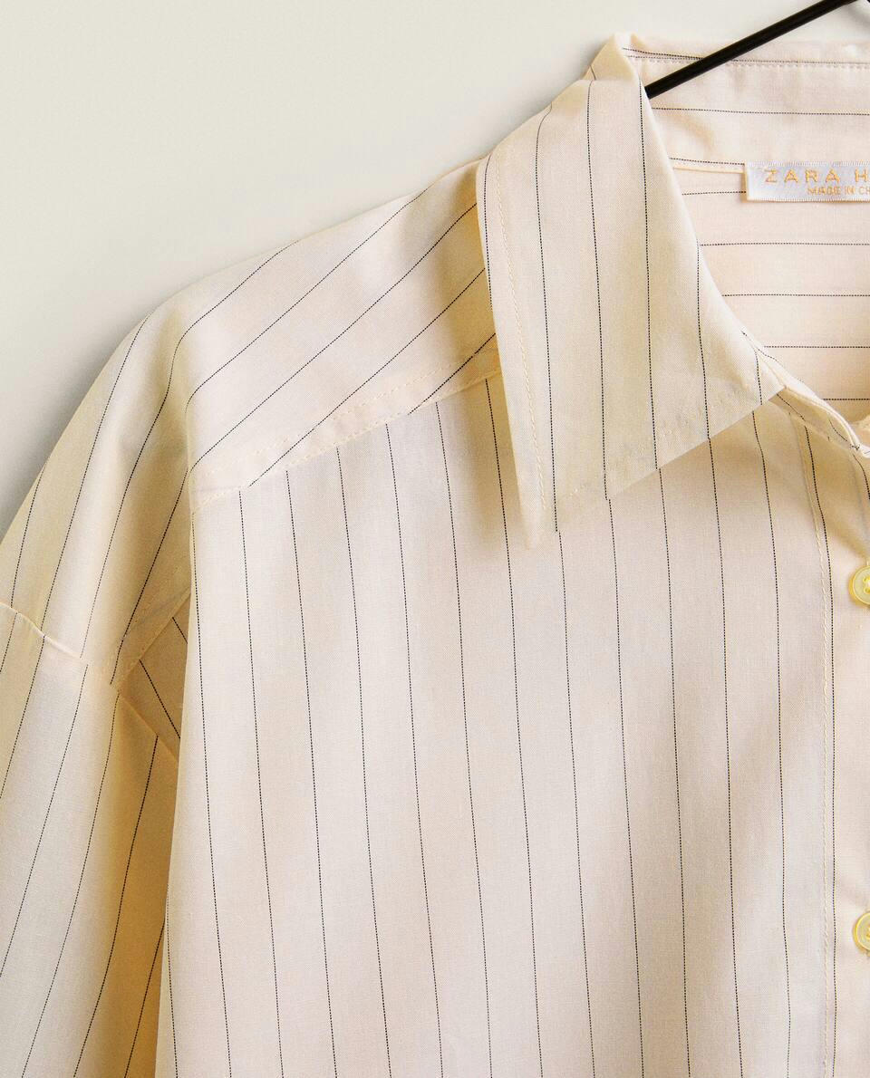 CAMISA DE ALGODÃO LISTRADA