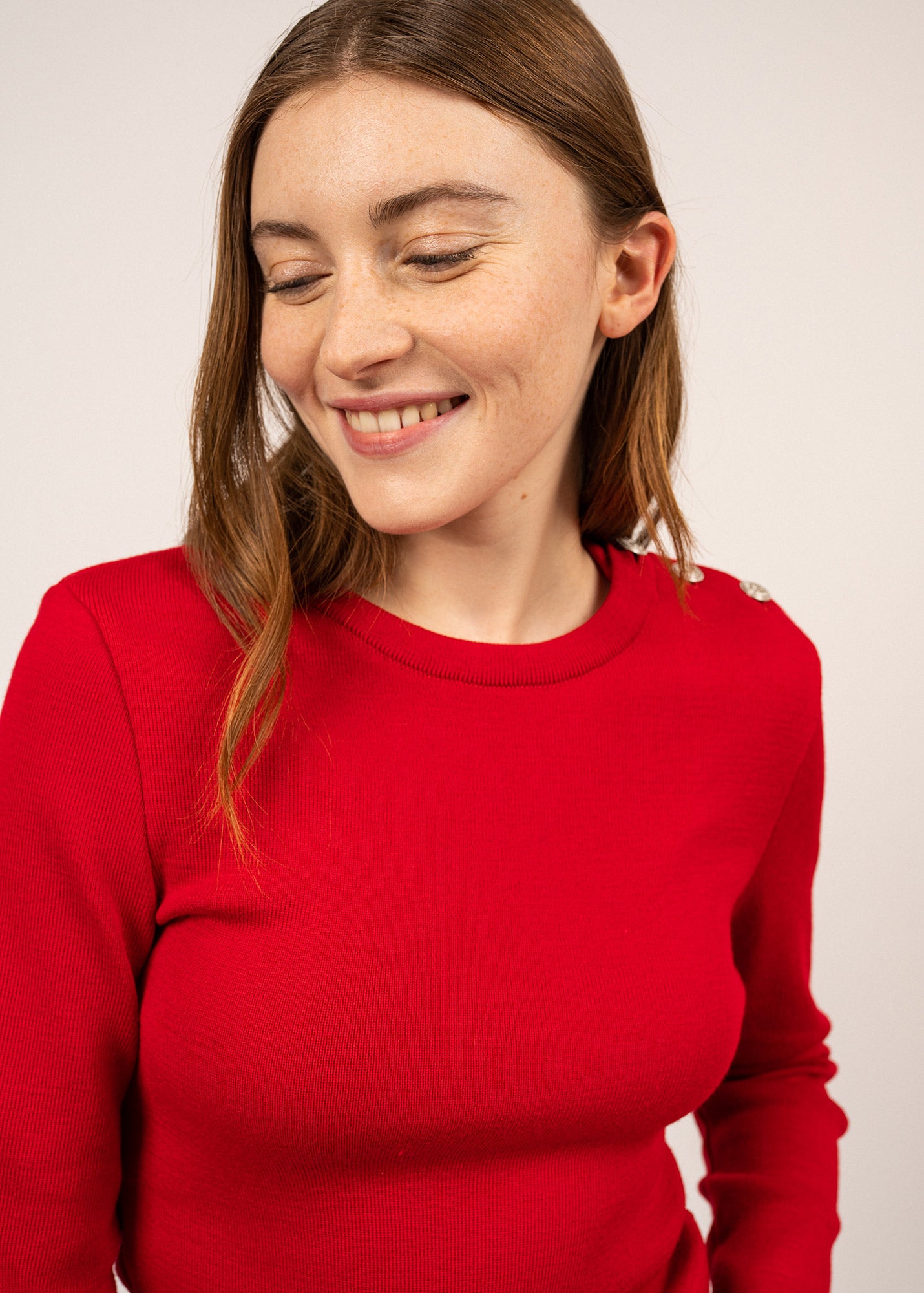 Pull marin uni Marée