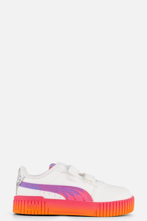 Puma Carina 2.0 Trolls Sneakers wit Imitatieleer