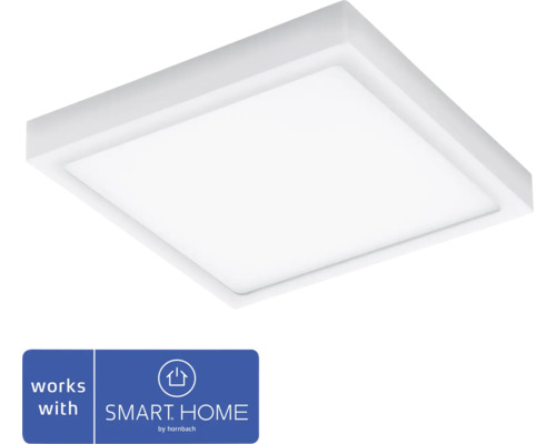 LED buitenplafondlamp 22W 2600 lm 2700-6500K 30x30 cm Argolis Crosslink wit