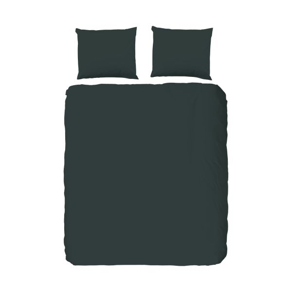 Muller Textiel Good Morning Cotton Dekbedovertrek Light Grey 200 x 220 cm