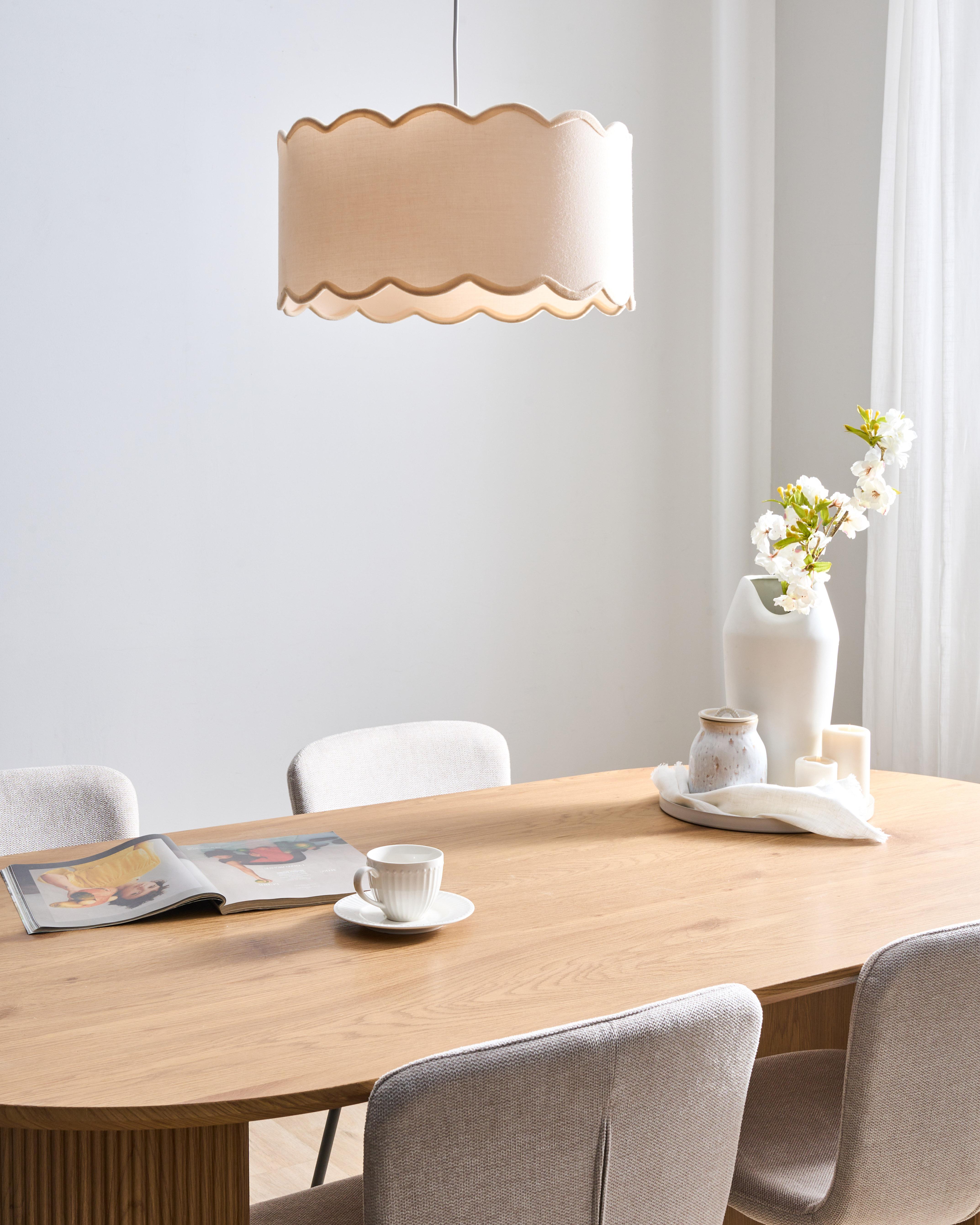 Hanglamp GAIREZI Metaal Wit/beige