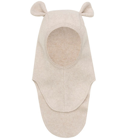 Huttelihut Schlupfmütze - Fleece - 1-lagig - Camel Melange m. Oh