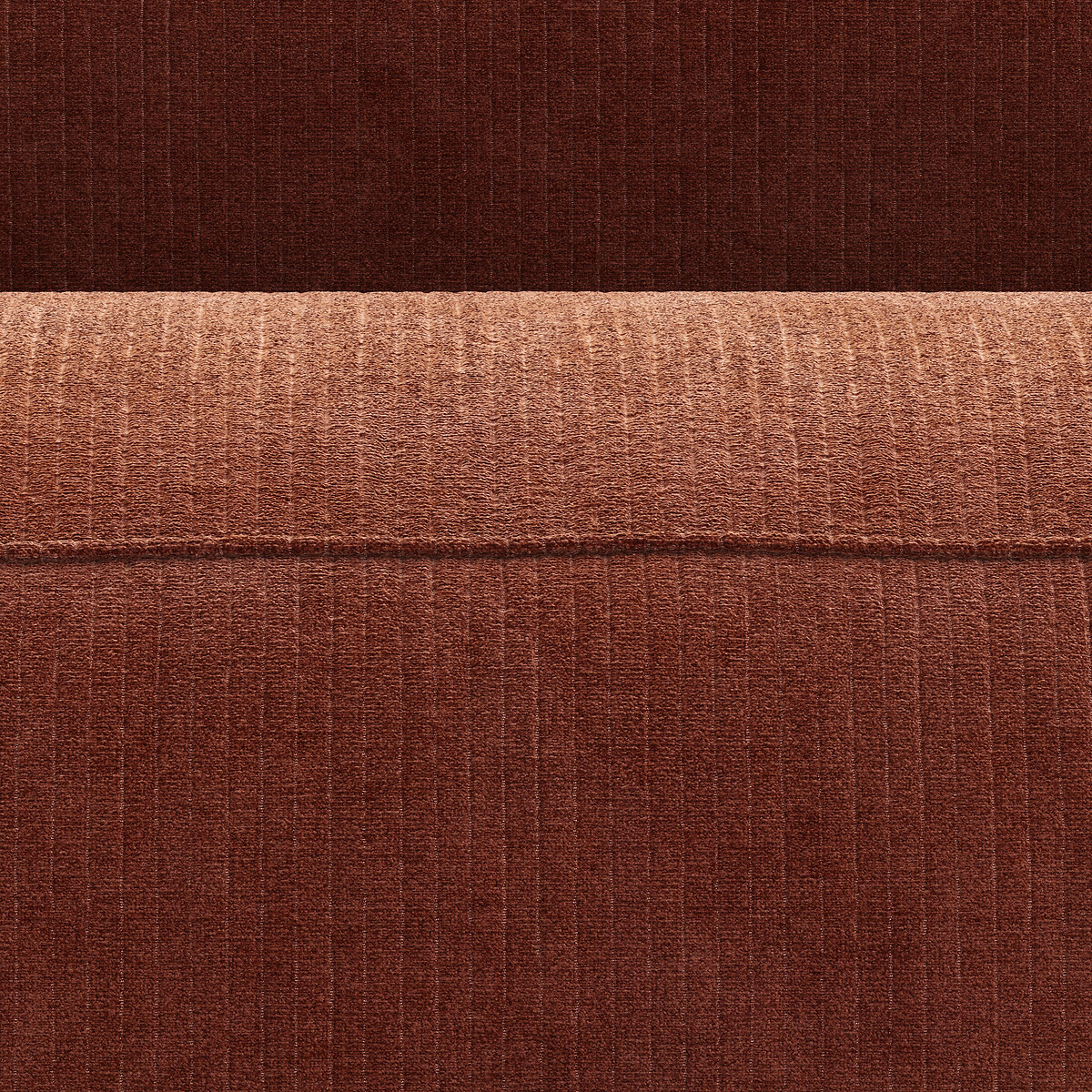 LA REDOUTE INTERIEURS<br>Sofá modular em veludo vintage canelado, Seven