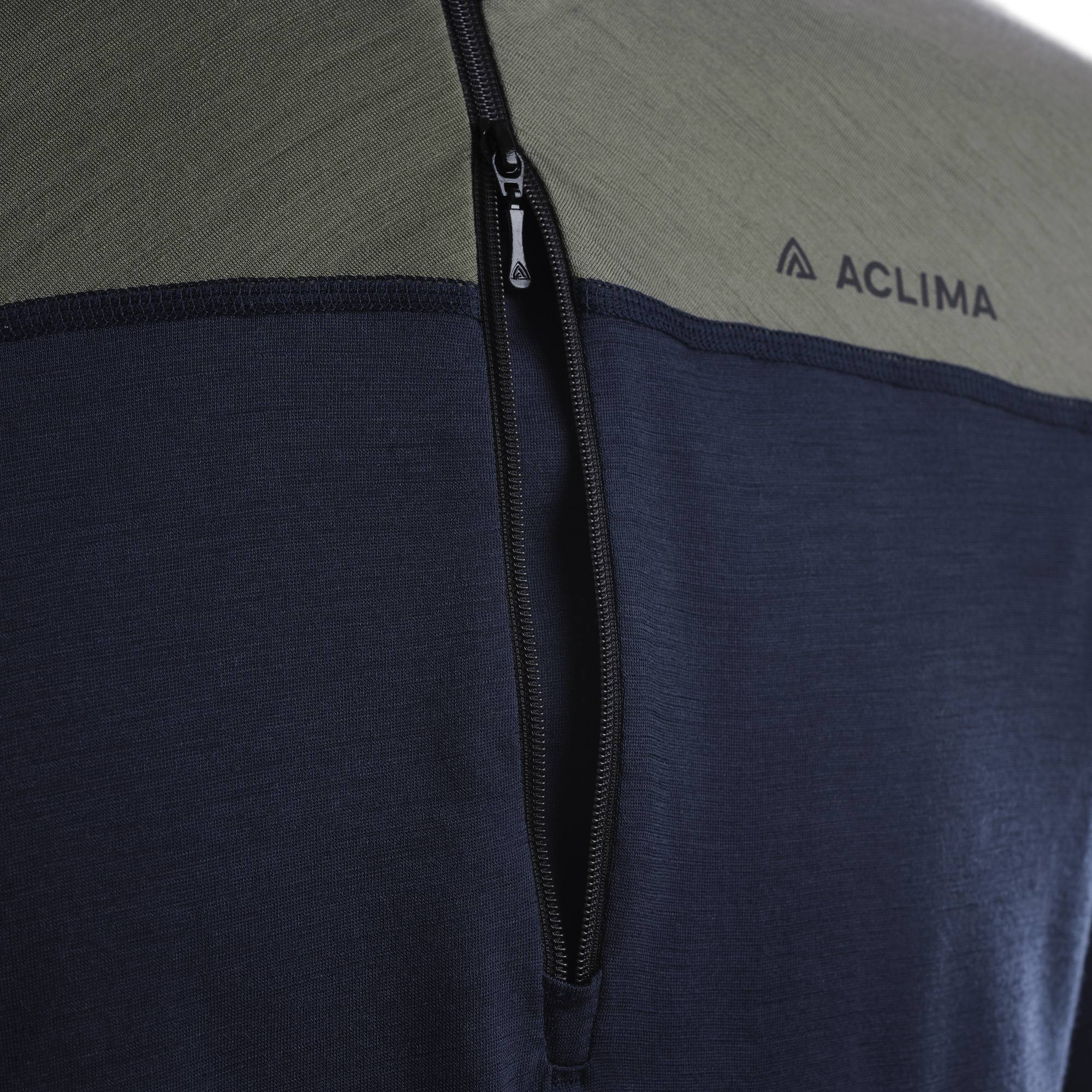 Aclima Lightwool Reinforced Mockneck M's