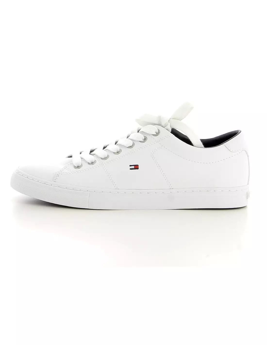 TOMMY HILFIGER ESSENTIAL LEATHER - Baskets Blanc